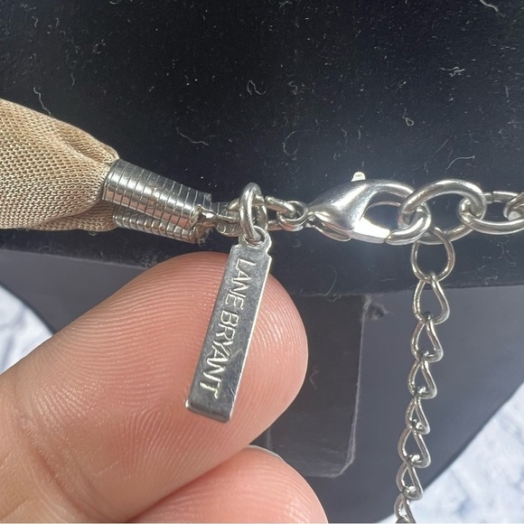 Satin knot tied necklace from Lane Bryant - Picture 7 of 10